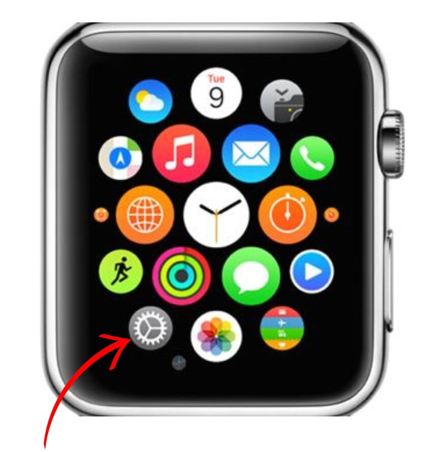 Image showing how to completely reset your apple watch