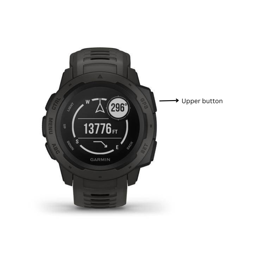 image showing how to reset your garmin vivoactive watch