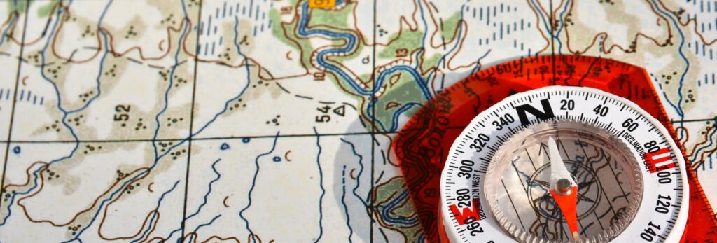 How to Use a Compass and Map for Orienteering