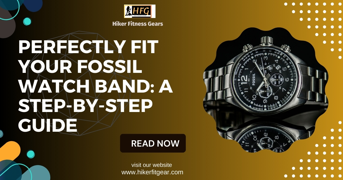 adjust your fossil watch band