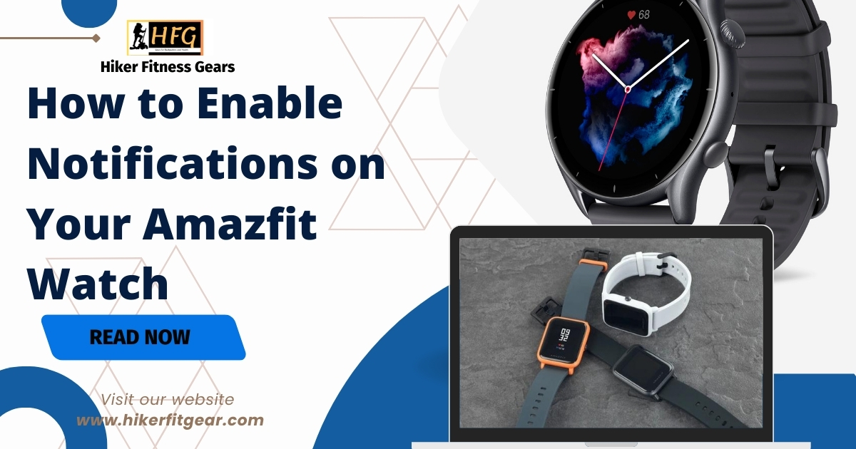 notifications on your amazfit watch