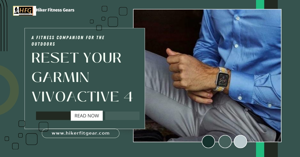 image showing how to reset your garmin vivoactive 4